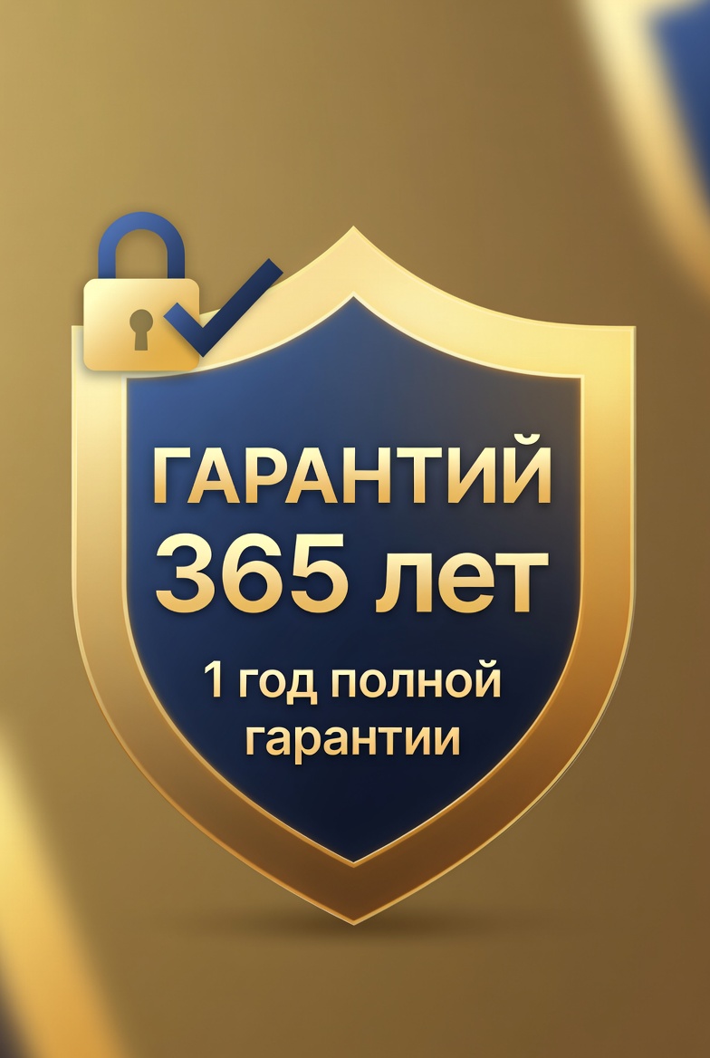 Гарантия 365 дней
